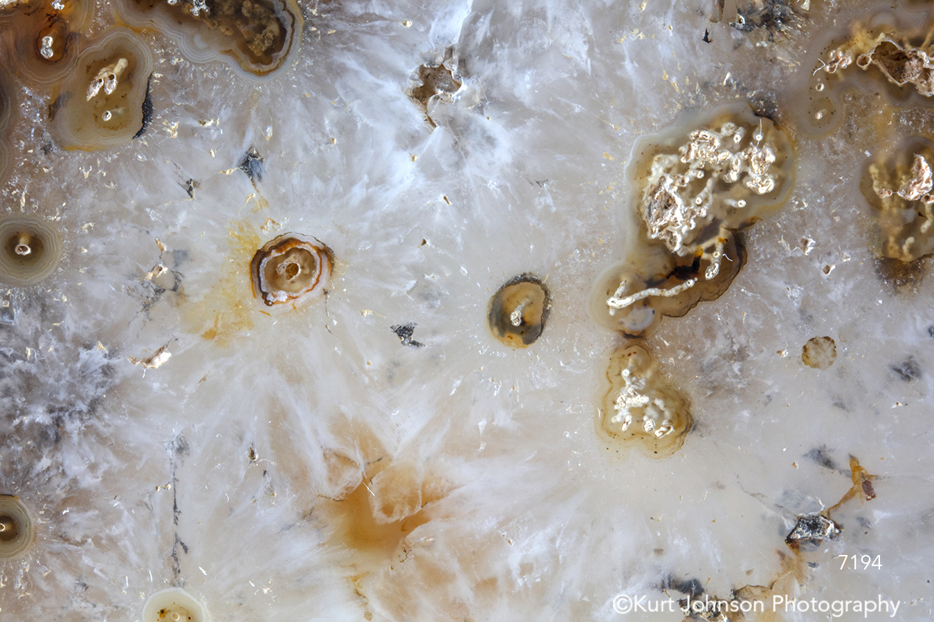 white gold lines pattern geode agate crystal rock texture close up detail macro