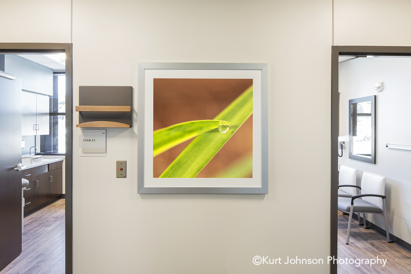 Methodist Jennie Edmundson Hospital Council Bluffs Iowa Framed Art Flower Flowers Botanicals Grass Grasses Healthcare Installation