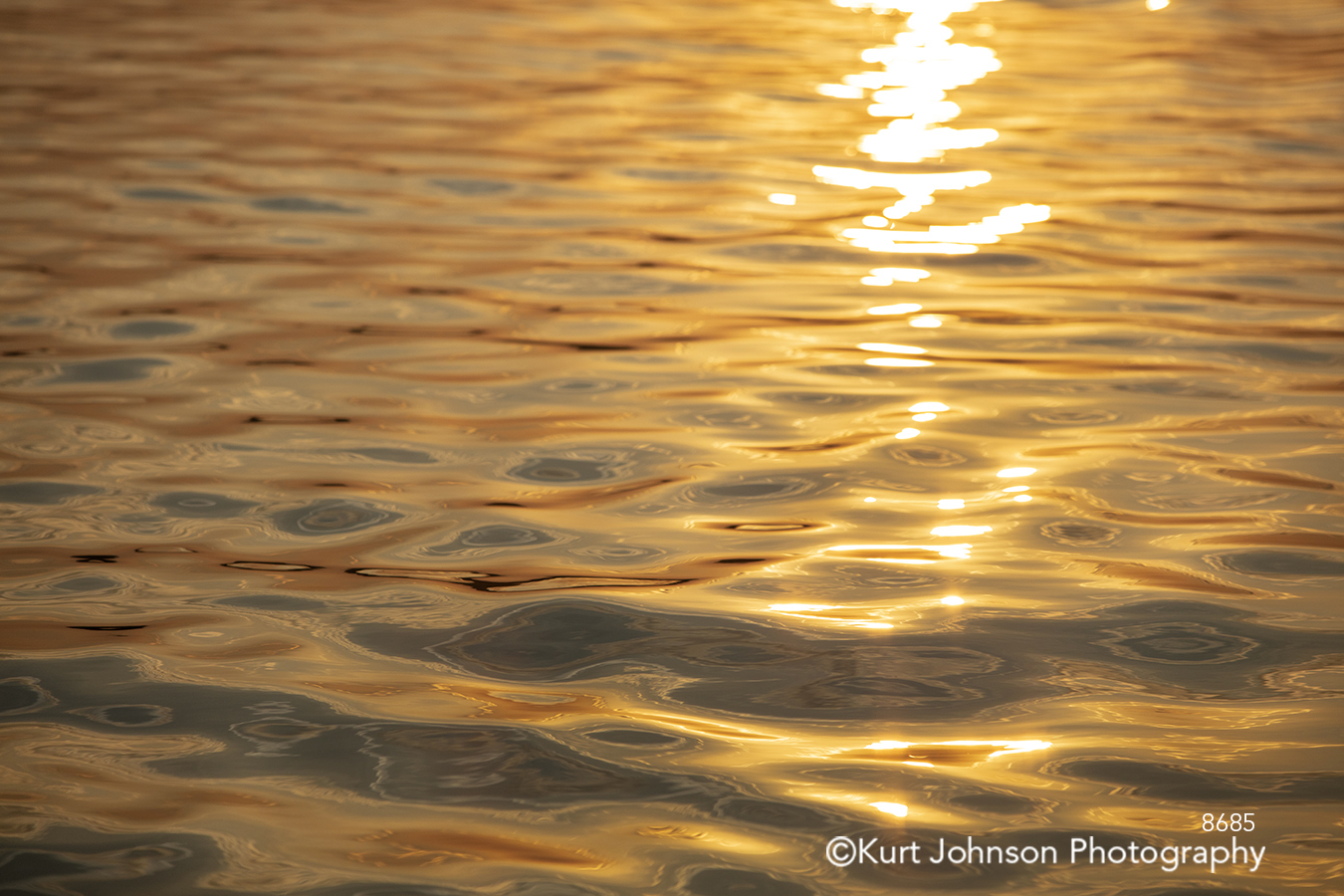 water waterscape texture orange sunset reflection lines pattern